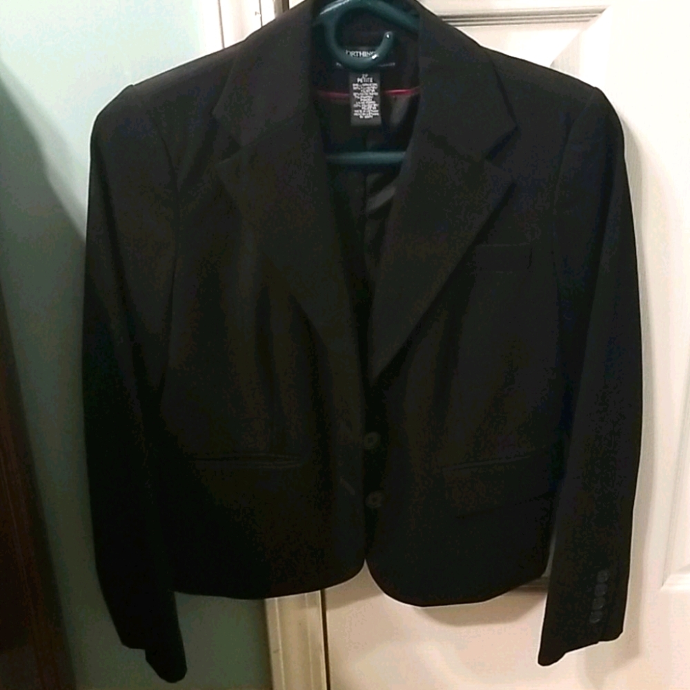 Worthington Black Blazer 2P